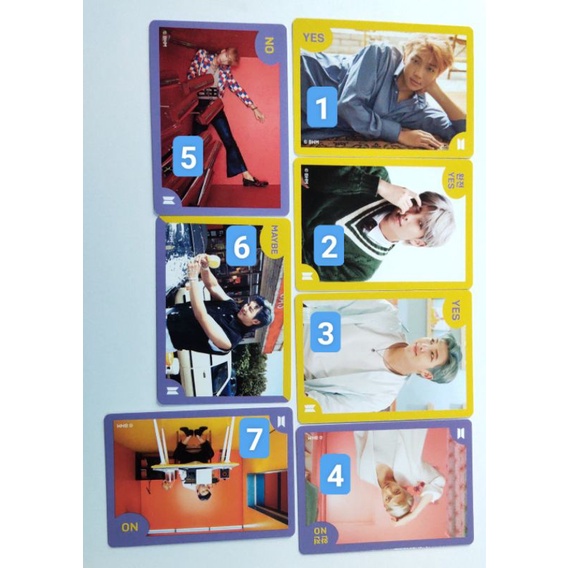 Card BTS official Do You Know Me