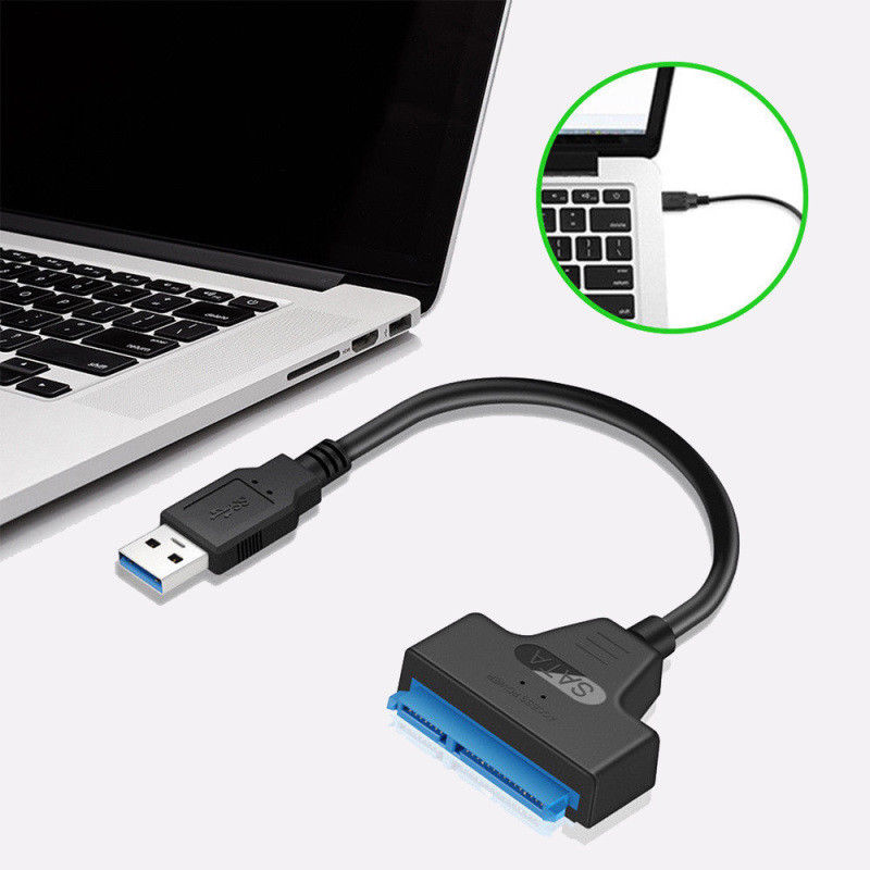 Cáp Chuyển Đổi Usb 3.0 Sang Sata Iii 3.0 Cho Ổ Cứng Ssd Hdd Sata Usb 3.0