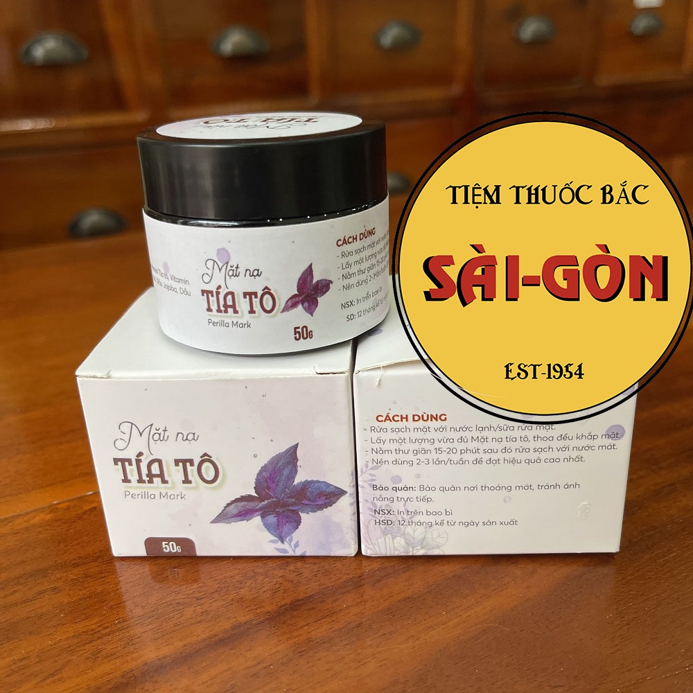 Mặt Nạ Tía Tô Dành Cho Da Nám, Tàn Nhang 50g