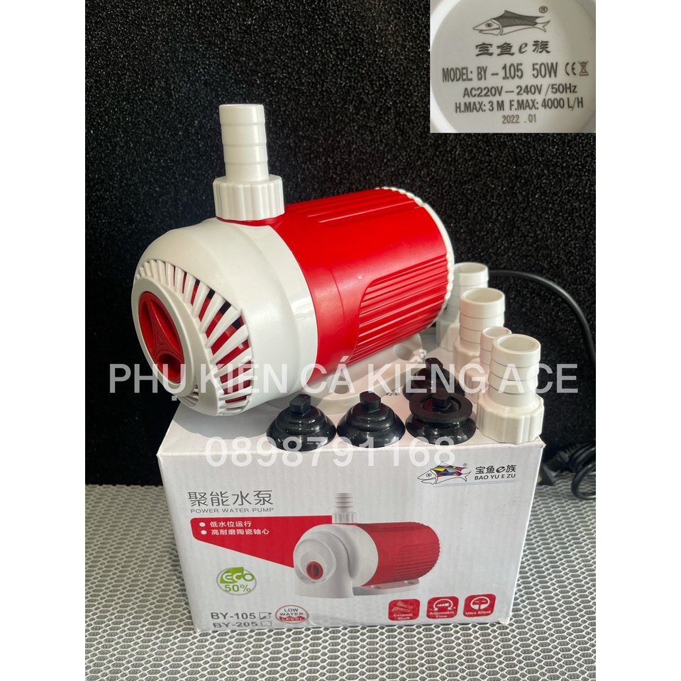 Máy Bơm Bể Cá Baoyu BY 101 - BY 102 - BY 103 - BY 104 - BY 105 - BY 106 - BY 107