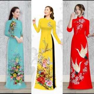 ÁO DÀI 3D CHUẨN ĐẸP