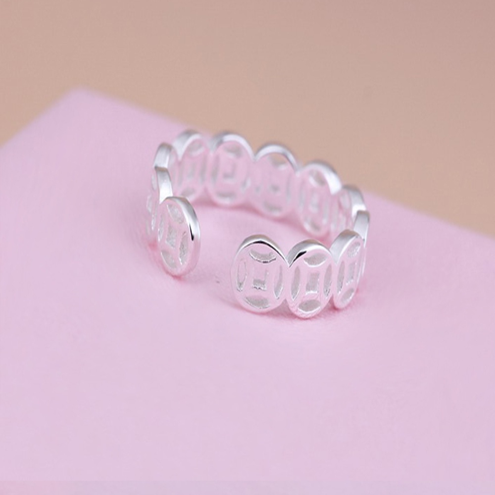 Nhẫn hở thiết kế dễ thương có thể điều chỉnh