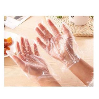 Combo 100 Găng Tay Nilon Một Lần Dùng