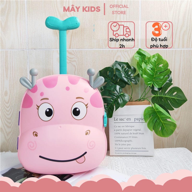 Vali Xúc Cát Đi Biển Dành Cho Các Bé Nhiều Chi Tiết, Vali Kéo Du Lịch Cho Bé - Mây Kids