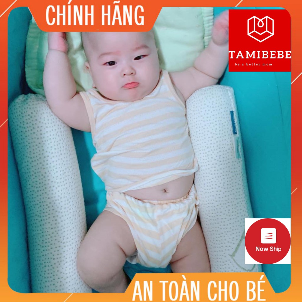 Gối ôm cho bé 40cm, vải co giãn 4 chiều Comfybaby chống giật mình -TAMIBEBE