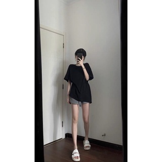 [Tặng Khăn Ảnh Cuối] Áo thun basic cotton co giãn ảnh thật tự chụp