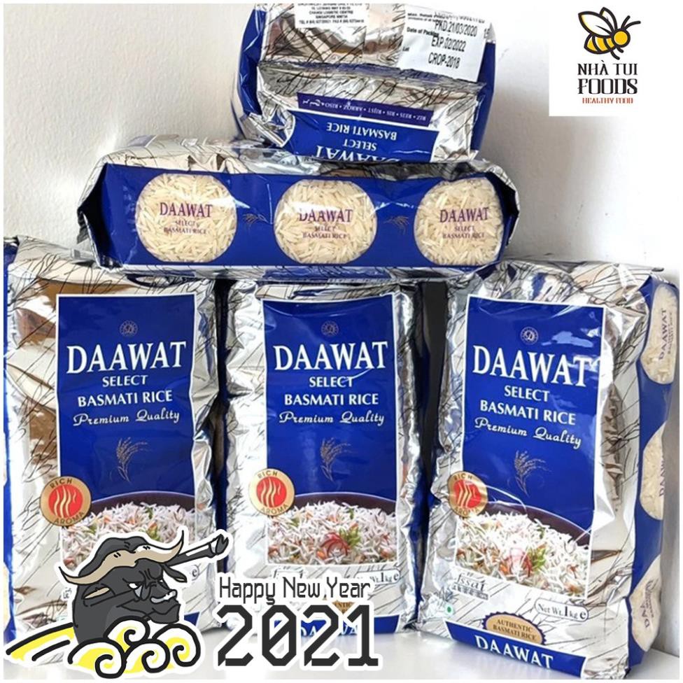 Gạo Ấn Độ Basmati Daawat 1kg - Basmati Daawat Rice India 1kg