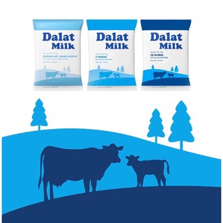 Sữa tươi tiệt trùng đà lạt 220ml x 48 bich