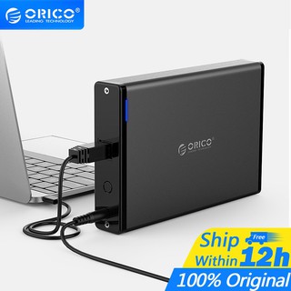 Hộp Đựng Ổ Cứng ORICO 7688U3/ 7688C3 USB3.0 Type-C Sata3.0 3.5 Inch 12V2A 16T Cho HDD SSD