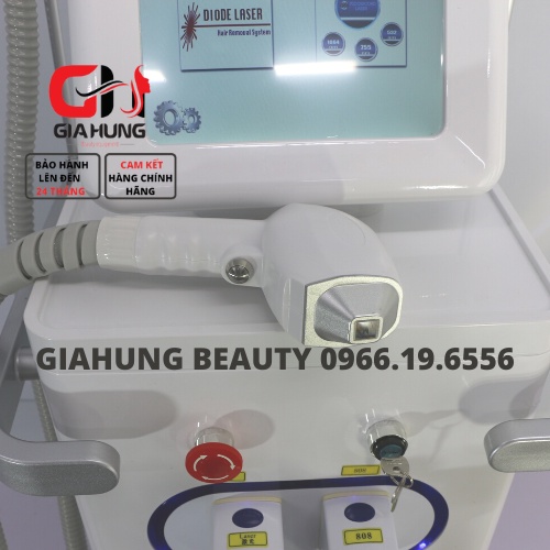 Máy triệt lông diode 808nm + laser xoá xăm hiệu quả