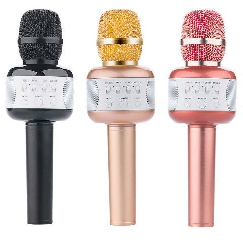 Micro Liền loa Karaoke E106 là sp thông minh kết hợp không dây (có dây) với điện thoại di động , máy tính bảng , laptop