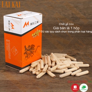 Chốt gỗ tròn ghép mộng