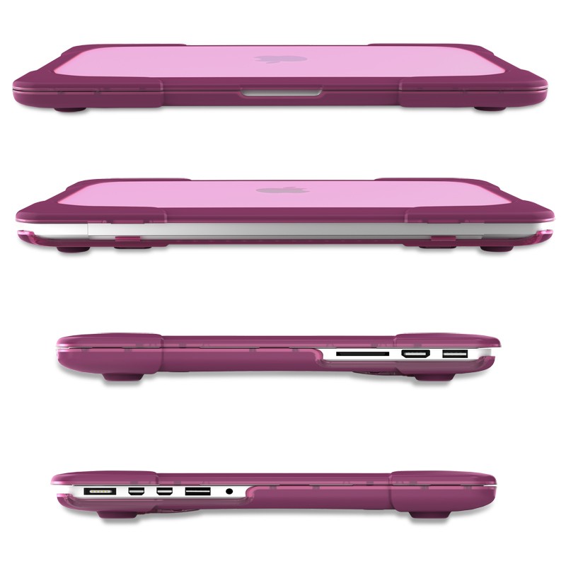 Macbook Pro 15 Retina Anti Knock Case Stand Cover 15.4 A1398 Shell Protector Vỏ bảo vệ