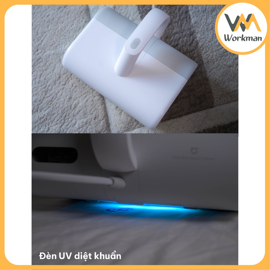 Máy Hút Bụi Nệm - Ga - Giường, Diệt Khuẩn Bằng Tia UV - Xiaomi Mijia Mite Removal 12000Pa MJCMY01DY