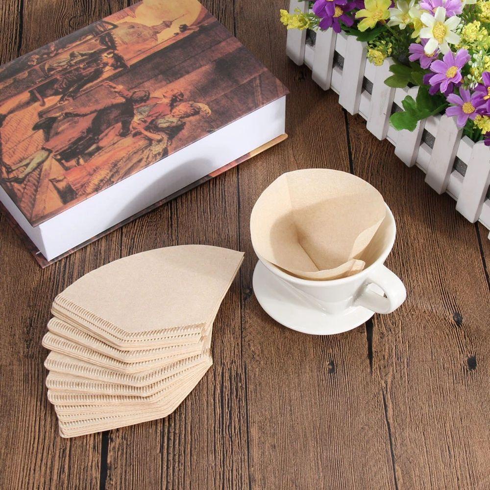Dụng Cụ Lọc Cà Phê Thân Thiện Với Môi Trường Hình Chữ V|Giấy Lọc Nhỏ Giọt Cầm Tay Tiện Dụng