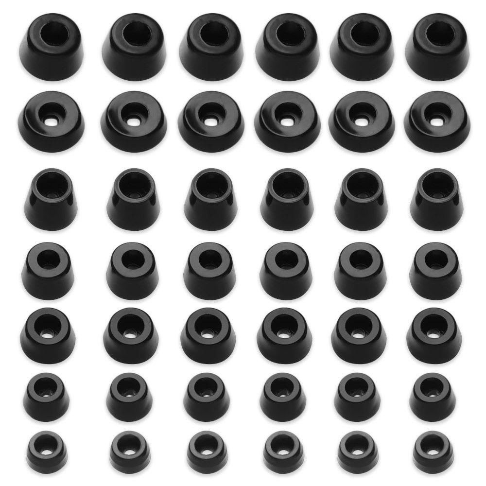 Set 20 Miếng Lót Chân Tủ / Đồ Nội Thất Bằng Cao Su Nhiều Kích Cỡ SHOUKEY