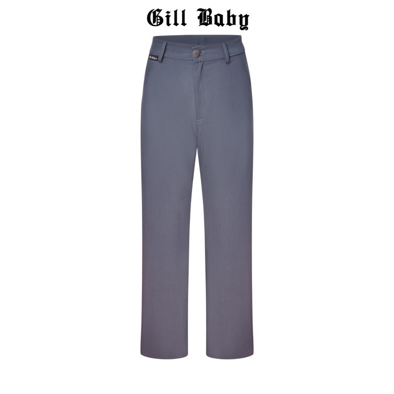 GILLBABY | Quần ống rộng tôn dáng kéo chân chất cotton (Ashy Pants)