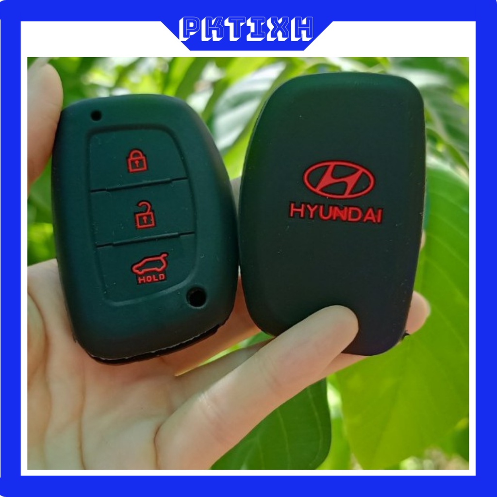 Vỏ bọc chìa khóa xe hyundai TUCSON vỏ bọc silicon mềm dẻo chống va đập