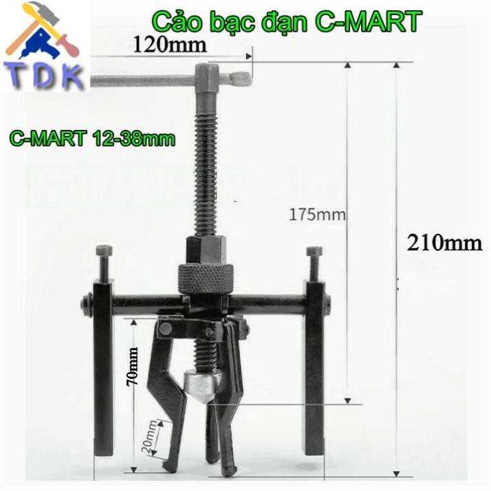 Cảo bạc đạn trong C-Mart B0047 12-38mm