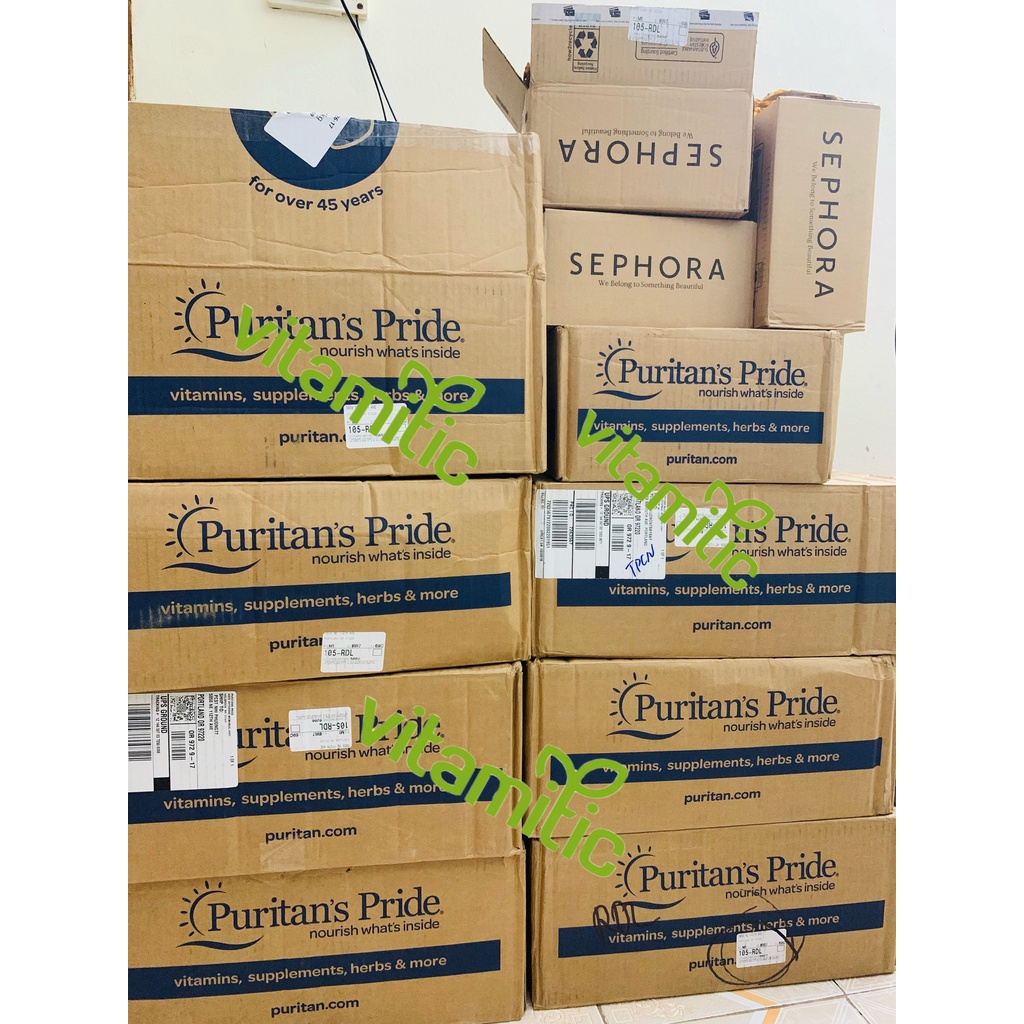 Viên Uống Tăng Cường Hấp Thu Canxi Vitamin D3  Puritan's Pride