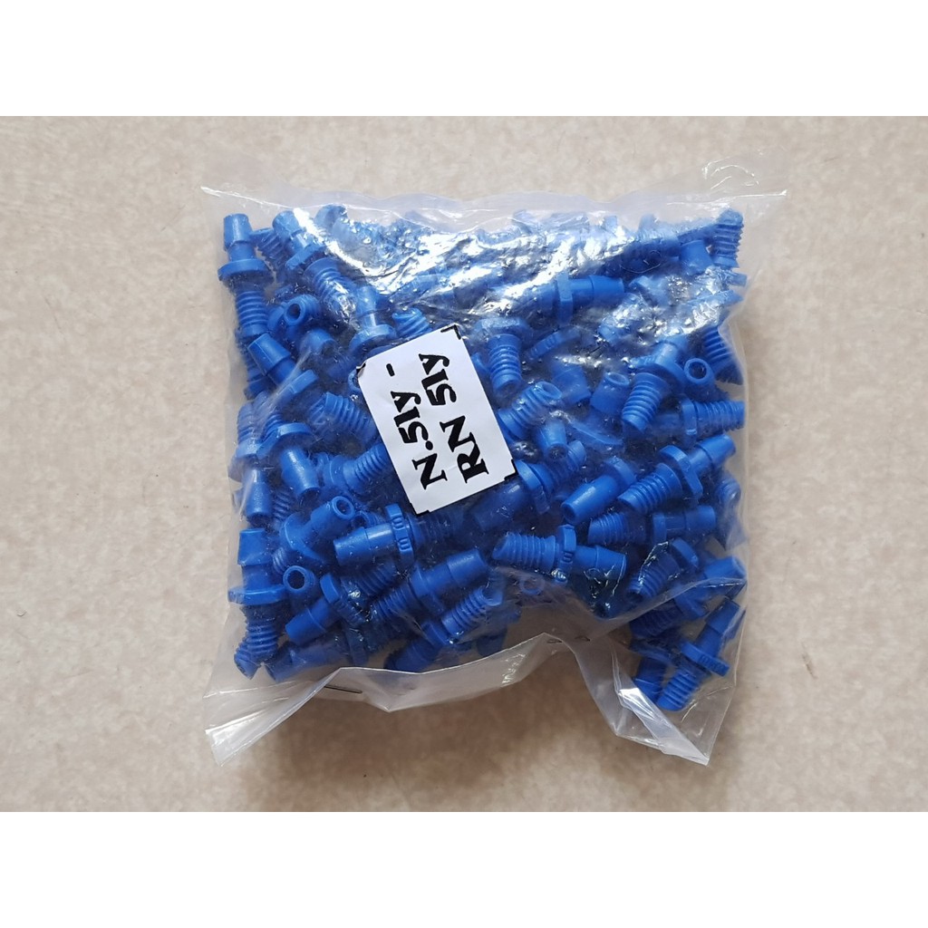 Combo 10 Khởi thủy ống LDPE 5/7mm - 1 đầu ren, 1 đầu gài