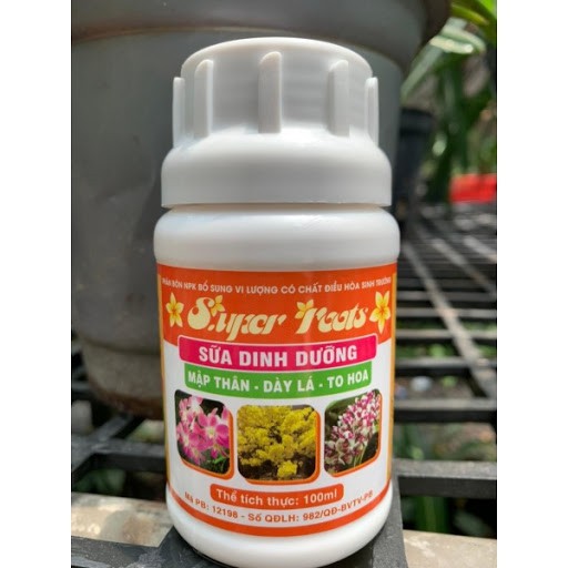 Phân Bón Bổ Sung Vi Lượng Sữa Dinh Dưỡng Super Roots chai 100ml