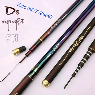 Cần đơn Dạ Nguyệt 7 màu độ cứng 5h tặng kèm đọt phụ