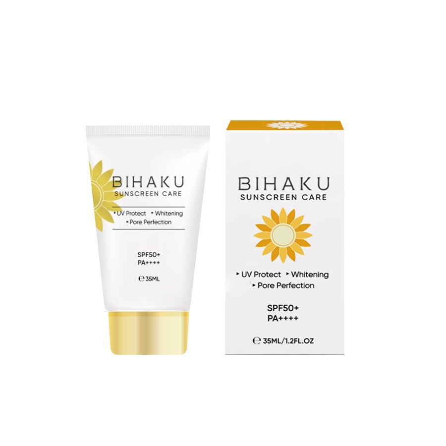 Kem chống nắng nâng tông cho da Treament Bihaku Sunscreen Care SPF 50+ PA++++