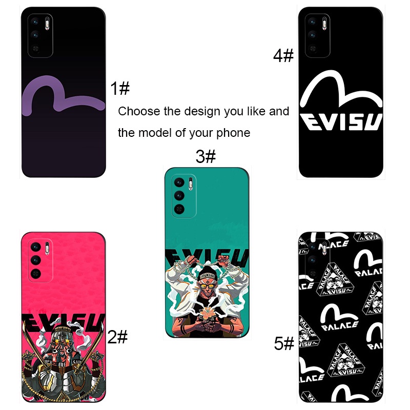 Ốp Điện Thoại Hình LOGO EVISU Cho OPPO A3s A5s A12 A12E A5 A37 NEO 9 A39 A57 A5s A7 A59 F1s A77 F3 A83 A1K YN1 Mới