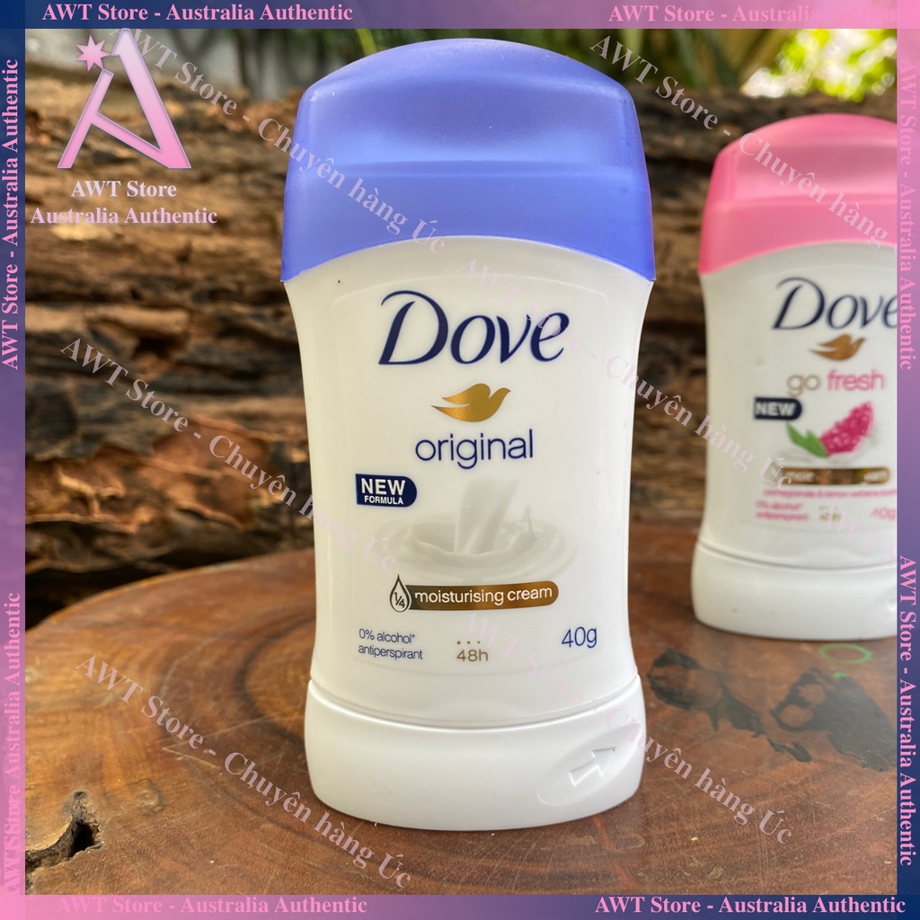 Lăn nách dạng sáp khử mùi Dove cho nam, nữ Antiperspirant Deodorant Fresh Touch Cream 40g, 45g