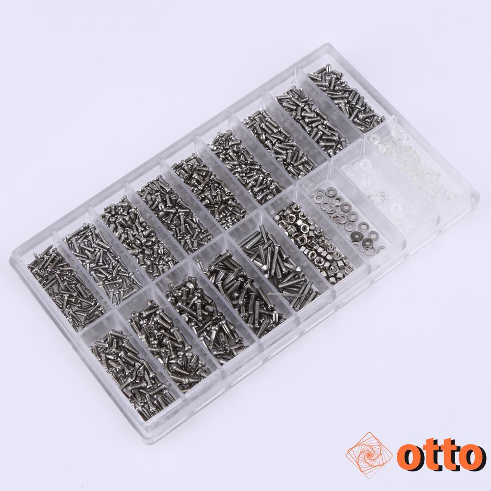 1000pcs/set Micro Glasses Sunglass Watch Spectacles Phone Tablet Screws