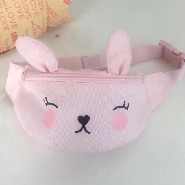 TÚI ĐEO CHÉO THỎ HỒNG