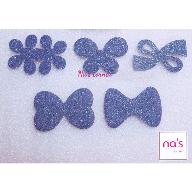 Miếng dán tóc dán mái tự dính nhũ kim tuyến giúp cố định tóc cho trang điểm rất tiện lợi màu vintage