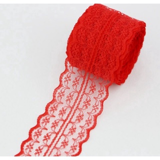 Ruy băng ren 4,5cm(giá lẻ 1mét)