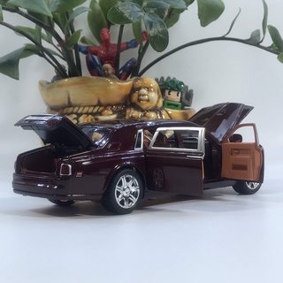Mô hình xe ô tô Rolls Royce Phantom 1:24 [TẶNG BIỂN SỐ VIP]