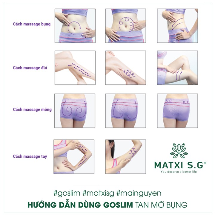 Kem Tan Mỡ GoSlim + Tặng Đai Nịt Bụng Cao Cấp (Mẫu Mới Nhất)