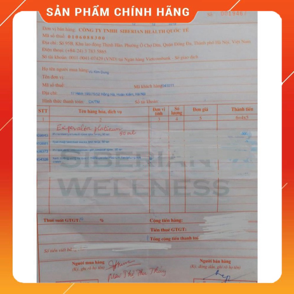 Kem dưỡng vùng da quanh mắt Siberi Nga Experalta Platinum Revitalizing Eye Cream | BigBuy360 - bigbuy360.vn