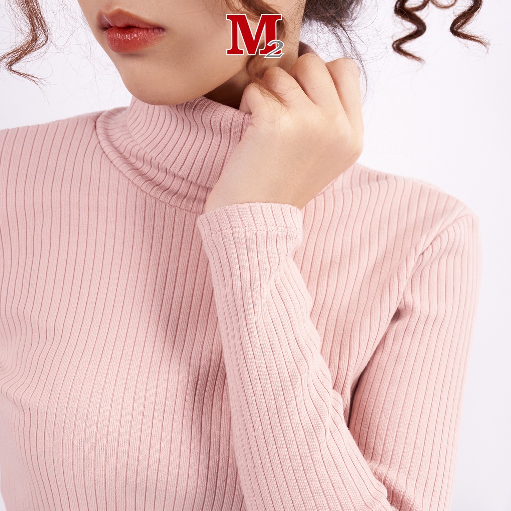 Áo len nữ dài tay cổ lọ K0030534 Thời trang M2 | BigBuy360 - bigbuy360.vn
