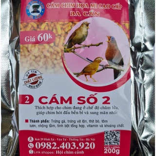Cám chim họa mi số 2