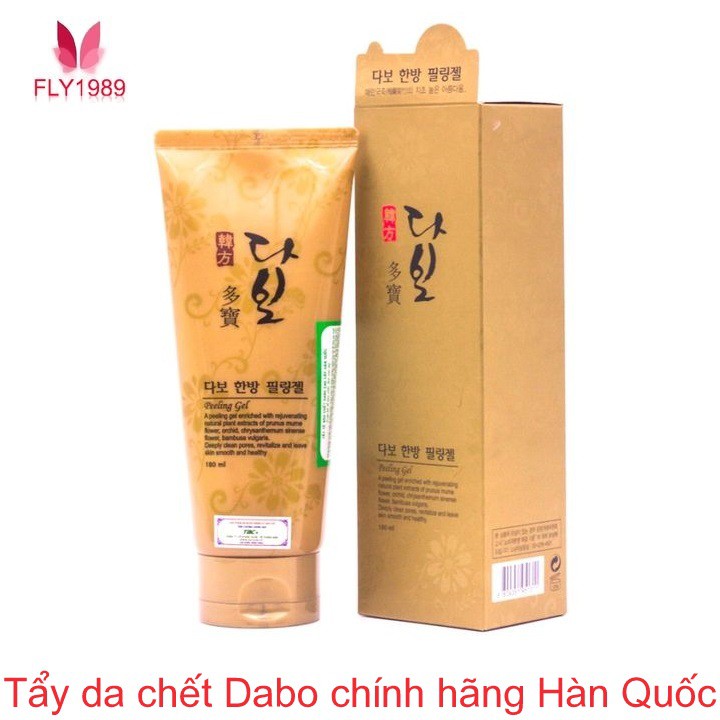 Tẩy Da Chết Dưỡng ẩm trắng Da Hàn Quốc DABO  FELLING GEL 180ml