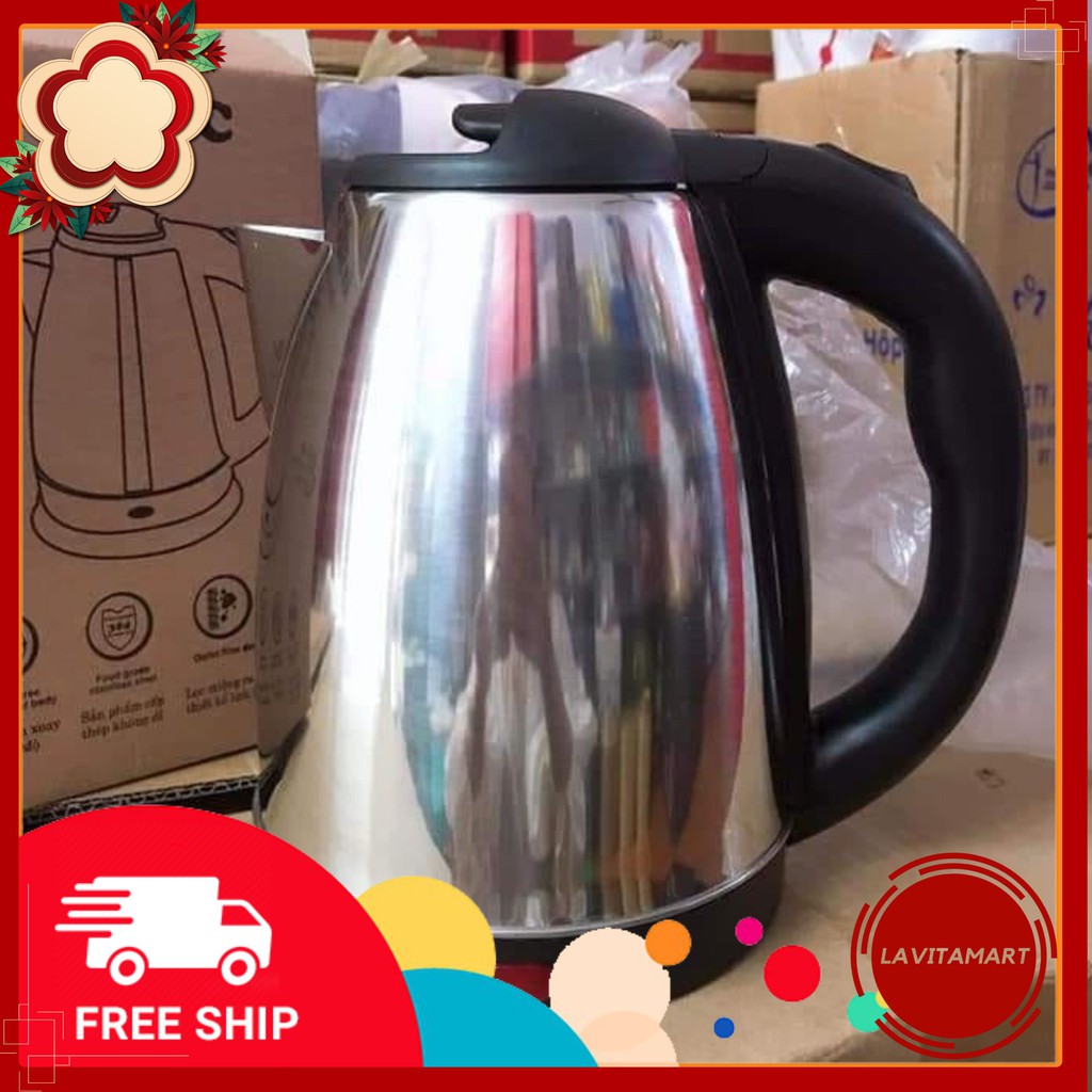 [ FREESHIP 50K ] - Ấm Siêu Tốc 1.8L Electric Kettle Chính Hãng - SIÊU BỀN