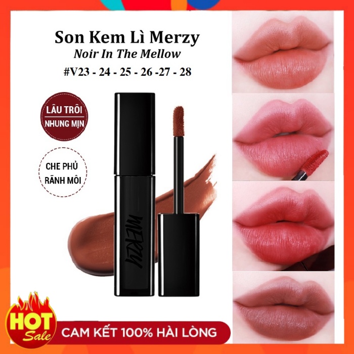 Son Kem Lì Merzy The First Velvet Tint 4.5g - Merzy V23,V24,V25,V26,V27,V28