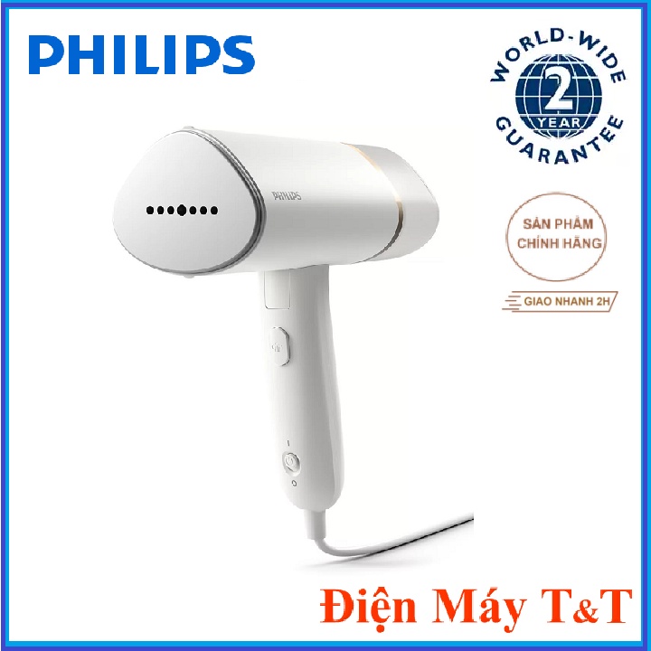 Bàn ủi hơi nước cầm tay Philips STH3020 - Hàng chính hãng