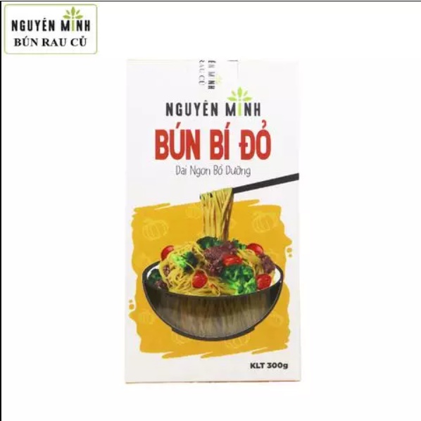 Bún rau củ Nguyên Minh 100% sạch tươi ngon cho bé gói 300g