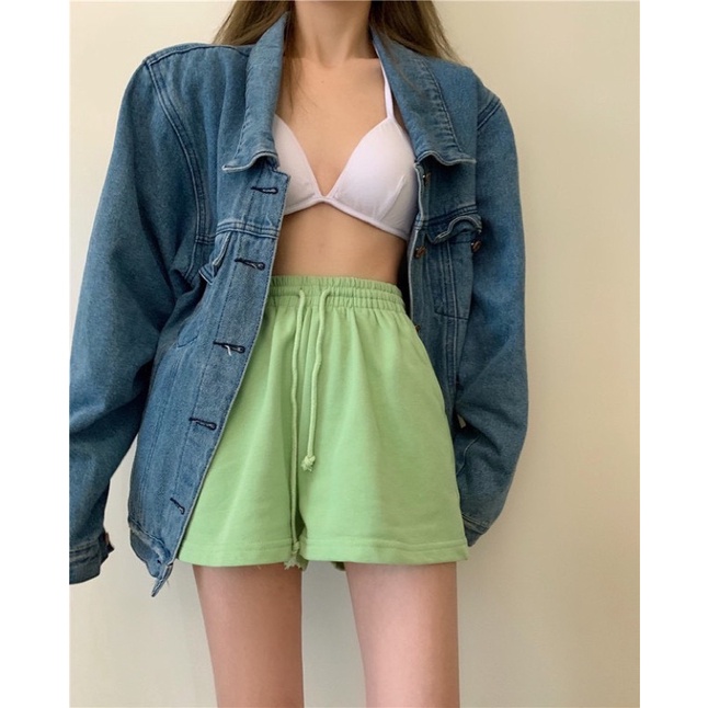 QUẦN SHORTS LƯNG THUN 4 MÀU