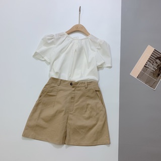Bán sỉ set áo sơ mi cv kaki