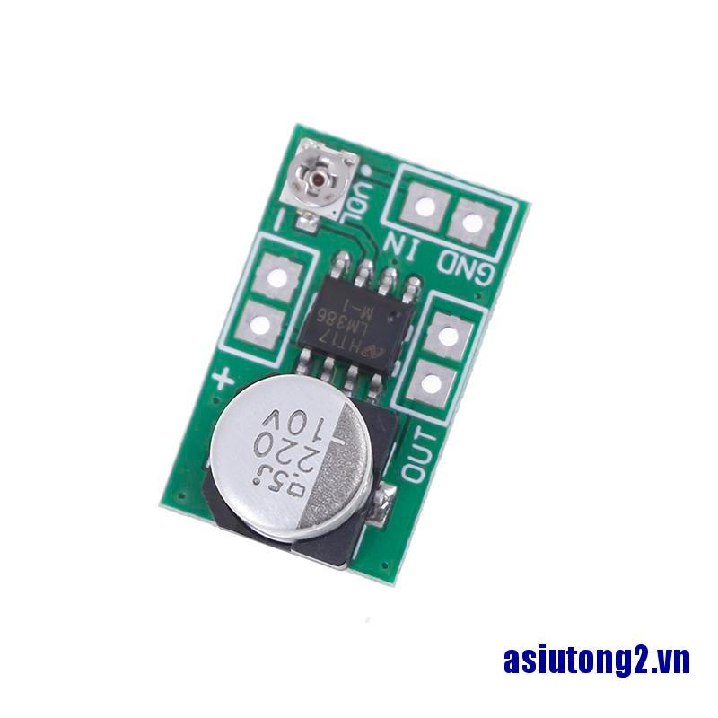 Bảng Mạch Khuếch Đại Âm Thanh Mini Dc 3v ~ 12v 5v 6v Lm386
