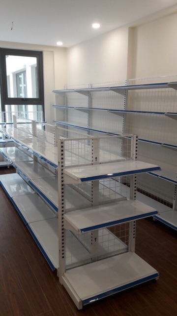 Kệ sắt để hàng 2 mặt cao 1m2 dài 2m2