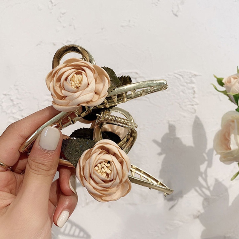 Kẹp Tóc Càng Cua Lớn Bằng Kim Loại Chắc Chắn Chống Trượt