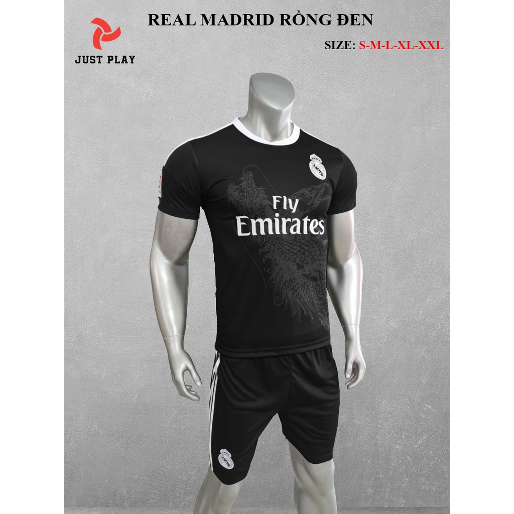 Bộ bóng đá Real Madrid sân khách 2020 2021